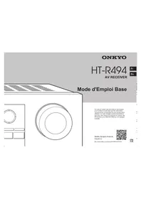 ONKYO HTR494 - Receptor de audio y vídeo