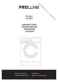 PROLINE PFL 106F - Washing machine