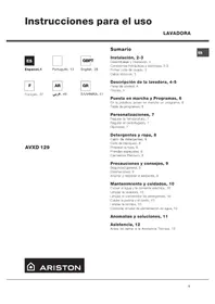 AVXD129 Ariston Thermo