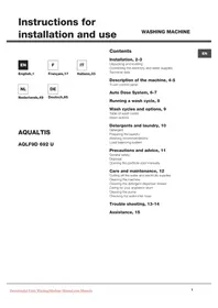 Aqualtis AQLF9D 692 U Ariston Thermo