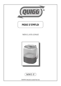 QUIGG MW1 - Machine à laver