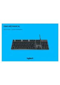 Notice LOGITECH K840 Clavier de jeu