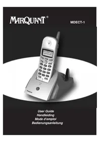 Notice Marquant MDECT1 Telefoon