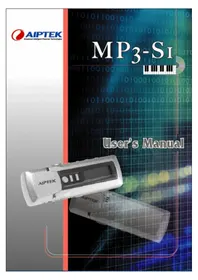Notice AIPTEK MP3S1 Mp3-speler