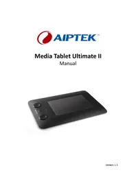 Notice AIPTEK MEDIA TABLET ULTIMATE II Tablet