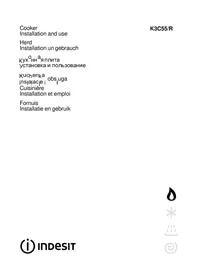 INDESIT K3C55R - Kuchenka
