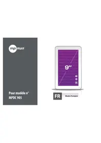 MPMAN MPDC 905 - Tablette