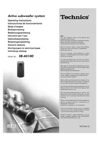 TECHNICS SBAS100 - Caisson de basses