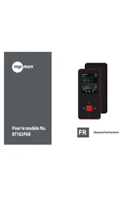 Notice MPMAN BT182PAK Lecteur mp3