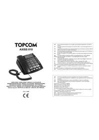 TOPCOM Axiss 810 cid - Telefón