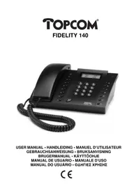 Notice TOPCOM FIDELITY 142 Telefon
