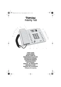 Notice TOPCOM FIDELITY 160 Telefon