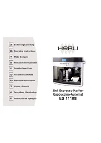 Notice Heru ES 11108 Kávéfőző gép