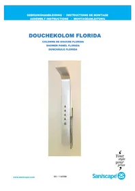 Notice Saniscape FLORIDA Pomme de douche