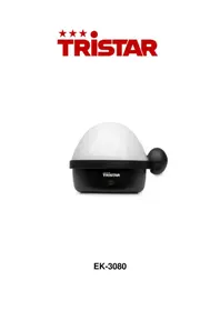 Notice TRISTAR EK3080 Cuociuova