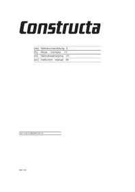 CONSTRUCTA CH110250 - Cooker