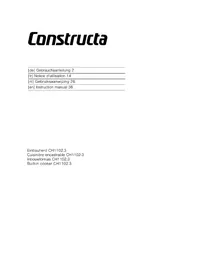 CONSTRUCTA CH110253 - Oven