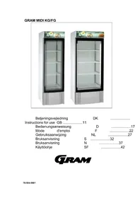 GRAM MIDI KG - Jääkaappi