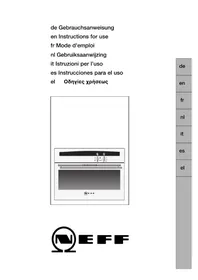 NEFF B1721NSW - Horno
