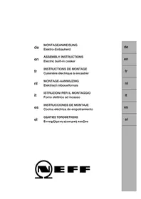 NEFF B1583WSN - Horno
