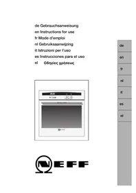 NEFF B1471SWN - Forno