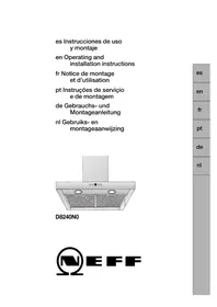 NEFF D8240N0 - Exaustor de cozinha