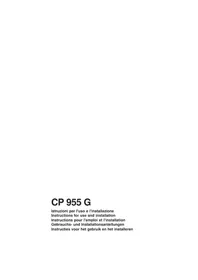 SCHOLTES CP 955G - Cuisinière