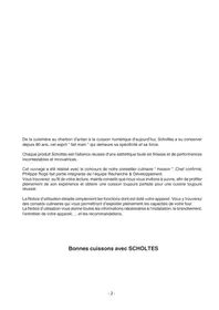 SCHOLTES CI 86 IA - Cuisinière