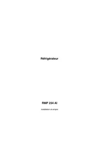 SCHOLTES RMP 234 AI - Réfrigérateur