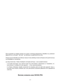 SCHOLTES FXN 336.1 XA - Ofen