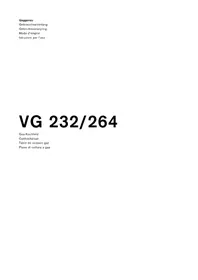 Notice GAGGENAU VG 232 222 Cucina
