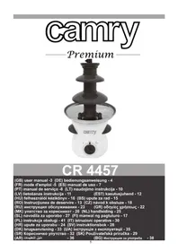 Notice CAMRY CR4457 уред за фондю, раклет и вок