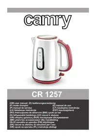 Notice CAMRY CR 1257 Fierbător