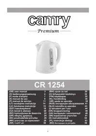 Notice CAMRY CR 1254 Fierbător