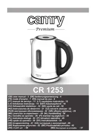 Notice CAMRY CR 1253 чайник