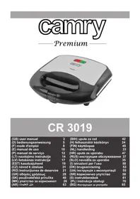 Notice CAMRY CR 3019 Pinza per croque monsieur