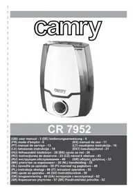 Notice CAMRY CR 7952 Párásító