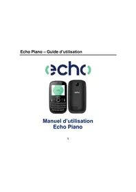 Notice ECHO PIANO Smartphone