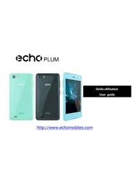 Notice ECHO PLUM Smartphone