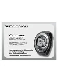 Notice Ciclo CP 12L PULS Montre de sport
