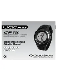 Notice Ciclo CP 11L PULS Montre de sport