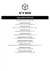Notice Icy Box IB121CLC31 Station d'acceuil