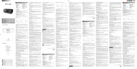 Notice MUSE M630 DWT Système hifi