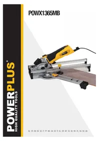 Notice PowerPlus POWX1365MB Zāģis