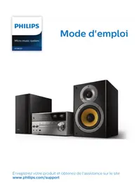 Notice PHILIPS BTB8000 Chaîne Hi-Fi