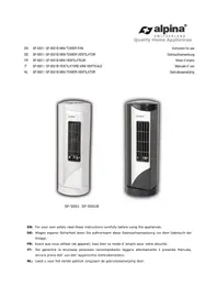 Notice ALPINA SF5001B Ventilateur