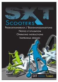 Notice SXT 1000 TURBO Skuter