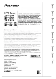 Notice PIONEER HDJX10 écouteurs