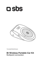 Notice SBS BT WIRELESS PORTABLE CAR KIT Ecouteur