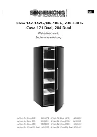 Notice Sonnenkönig CAVA 204 Wine cellar